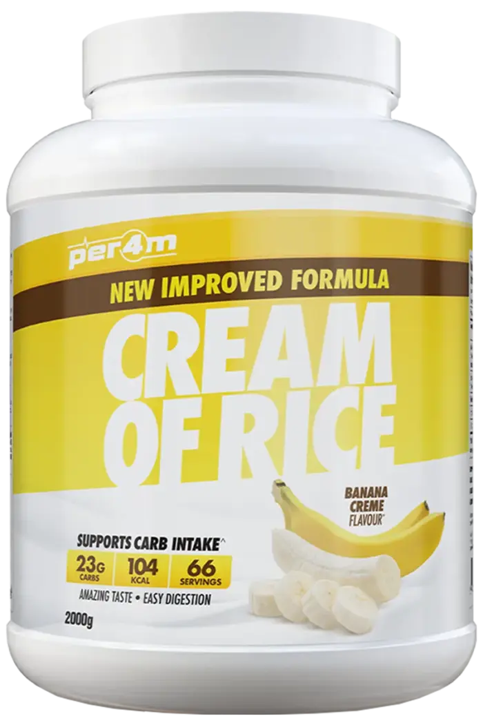 Per4m Cream of Rice - 2000g – Banana Creme Per4m Cream of Rice - 2000g – Banana Creme