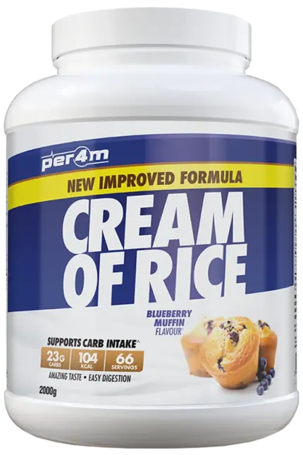 Per4m Cream of Rice - 2000g â Blueberry Muffin