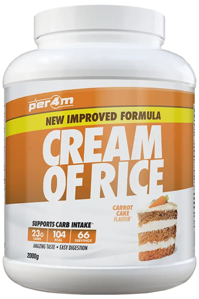 Per4m Cream of Rice - 2000g – Carrot Cake Per4m Cream of Rice - 2000g – Carrot Cake