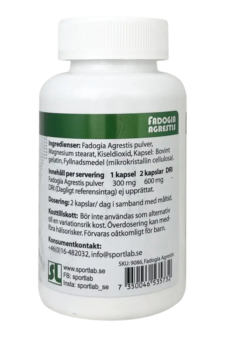 Fadogia Agrestis - 90 kapsler