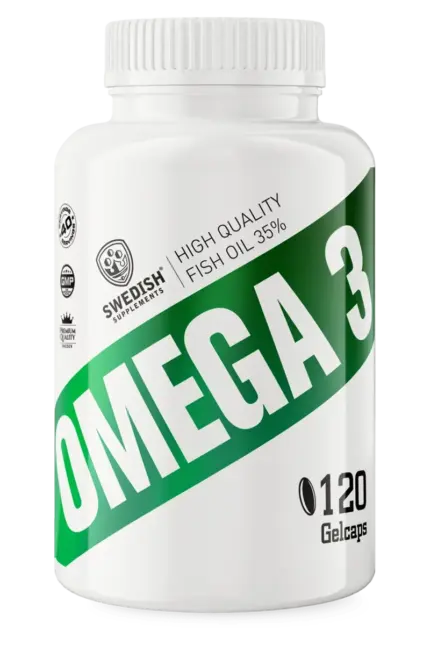 Swedish Omega 3 - 120 Gel kapsler