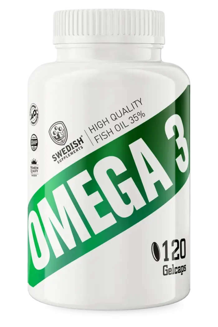 Swedish Omega 3 - 120 Gel kapsler - Bilde 1