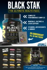 Black Stack - The Ultimate Health Pack (30 pakker per boks)