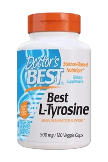 Doctor's Best L-Tyrosine 500 mg -120  kapsler