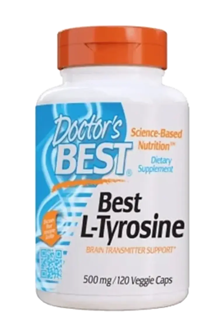 Doctor's Best L-Tyrosine 500 mg -120  kapsler