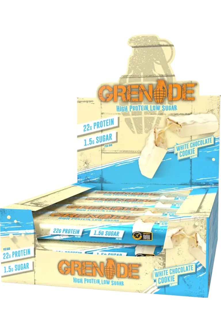 Grenade Protein Bar - 60g White Chocolate Cookie
