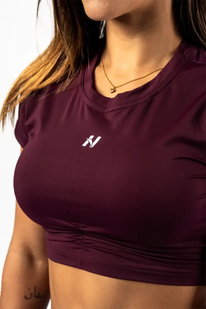 na430dr_5 Open-back Cropped Top STRONG BEAUTY - Bilde 5