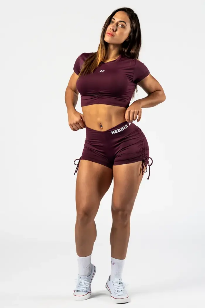 na430dr_6 Open-back Cropped Top STRONG BEAUTY - Bilde 6