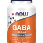 NOW GABA 500mg - 100 kapsler