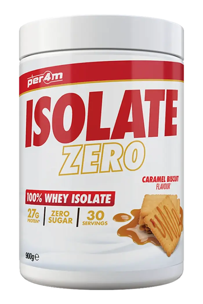 Per4m Isolate Zero - 900g – Caramel Biscuit
