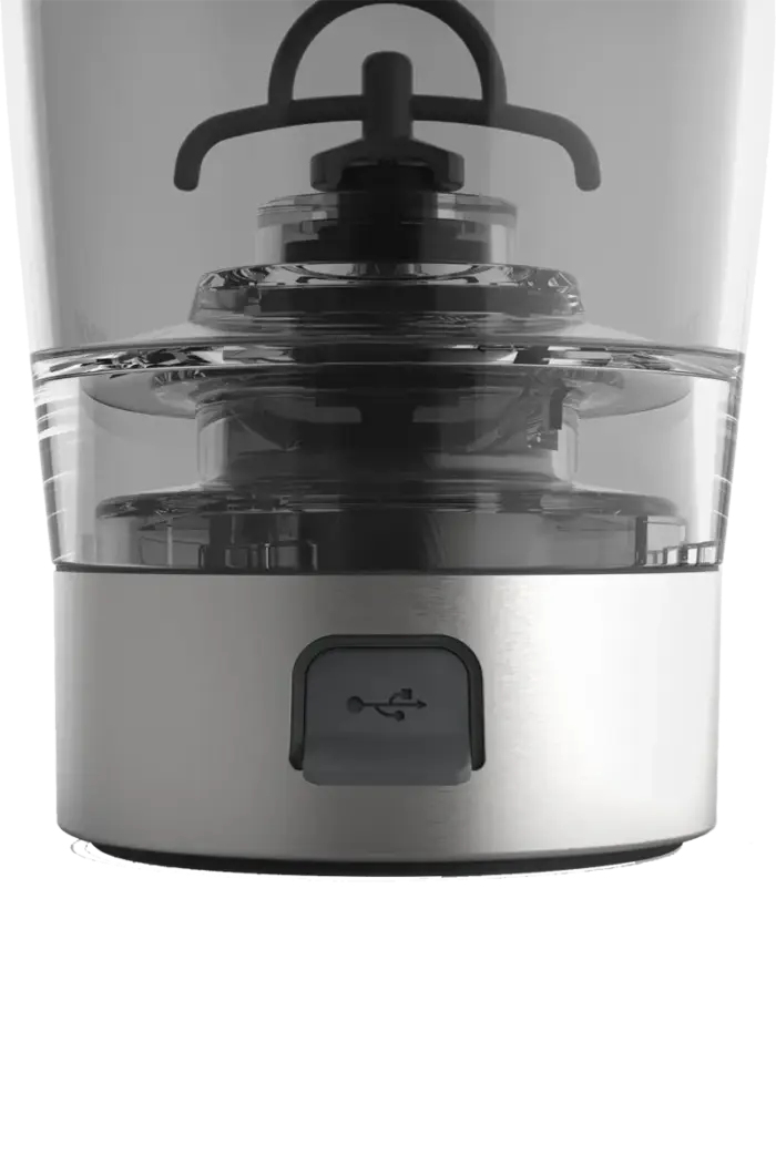 Promixx PRO Electric Shaker Bottle - 600ml Stainless Steel