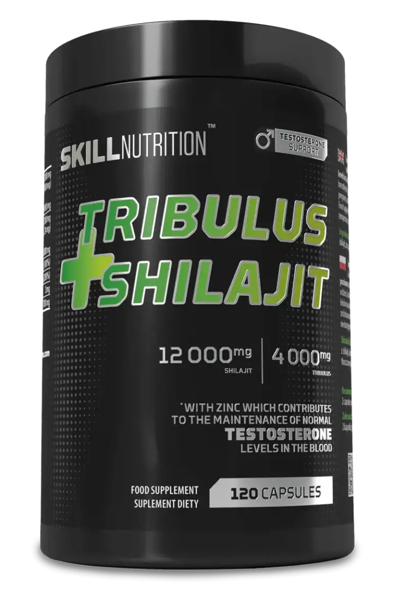 Tribulus + Shilajit - 120 veganske kapsler