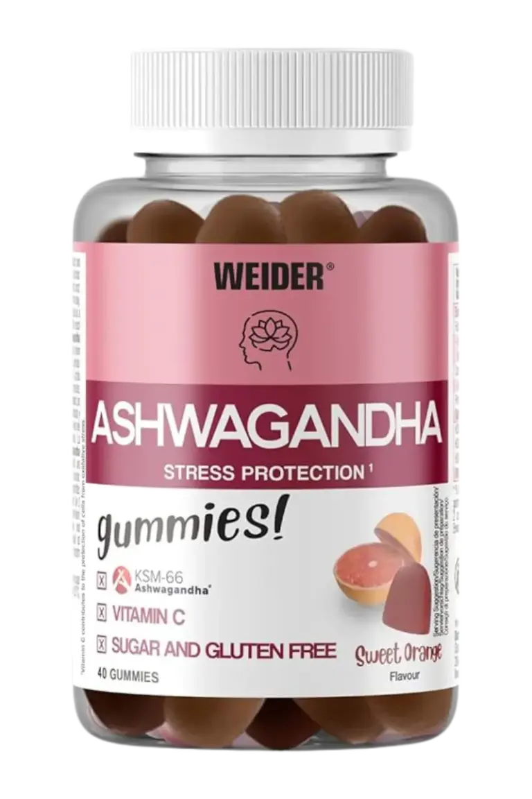 Weider Ashwagandha Gummies- 40 stk. Sweet Orange
