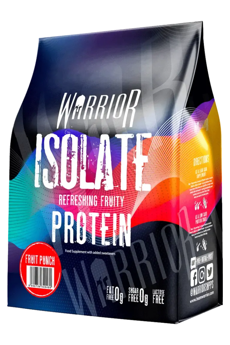 Warrior Whey Isolate Protein - 500g – Fruit Punch