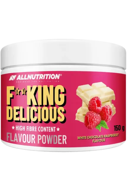 Fitking Delicious Flavour Powder - 150g â White Chocolate Raspberry