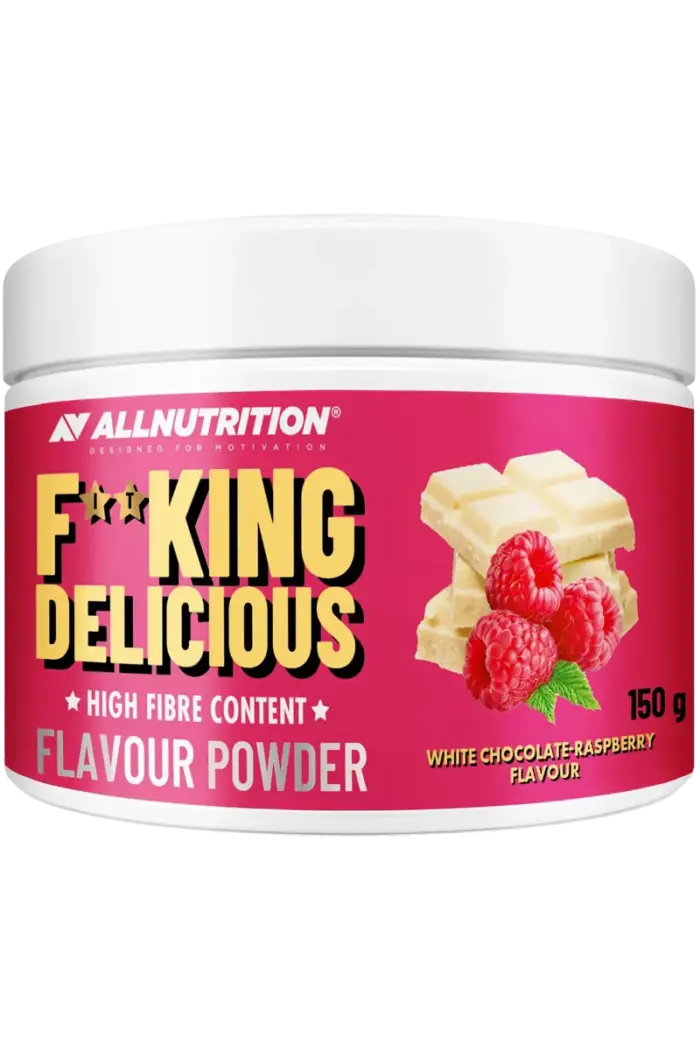 Fitking Delicious Flavour Powder - 150g – White Chocolate Raspberry
