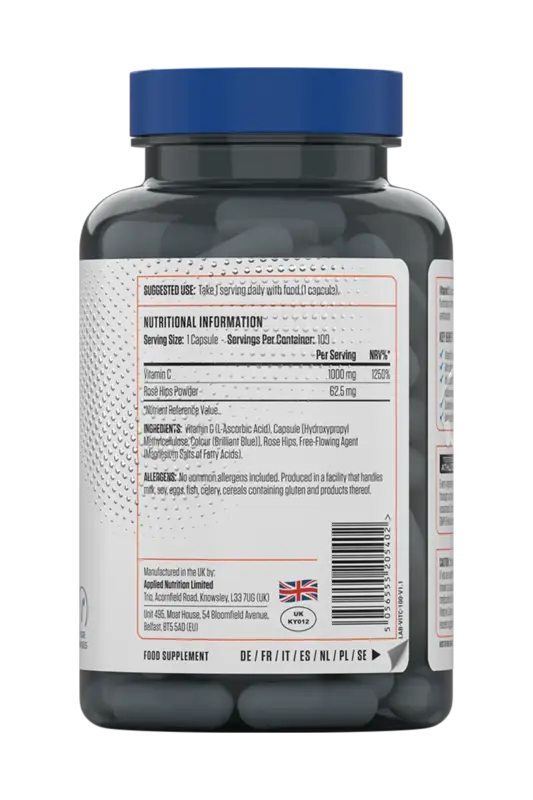Applied Nutrition Vitamin C 1000 - 100 kapsler