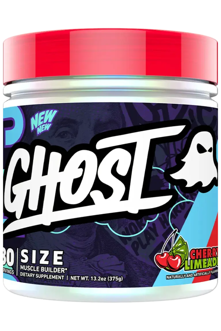 Ghost Size V3 - 60 serveringer – Cherry Limeade
