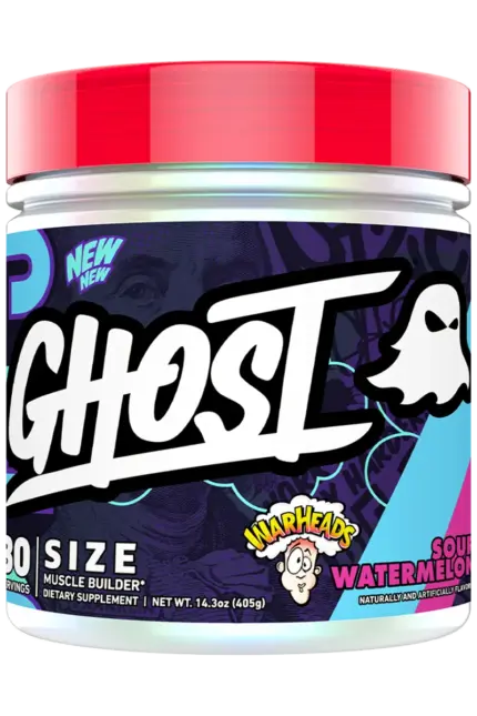 Ghost Size V3 - 60 serveringer â Warheads Sour Watermelon
