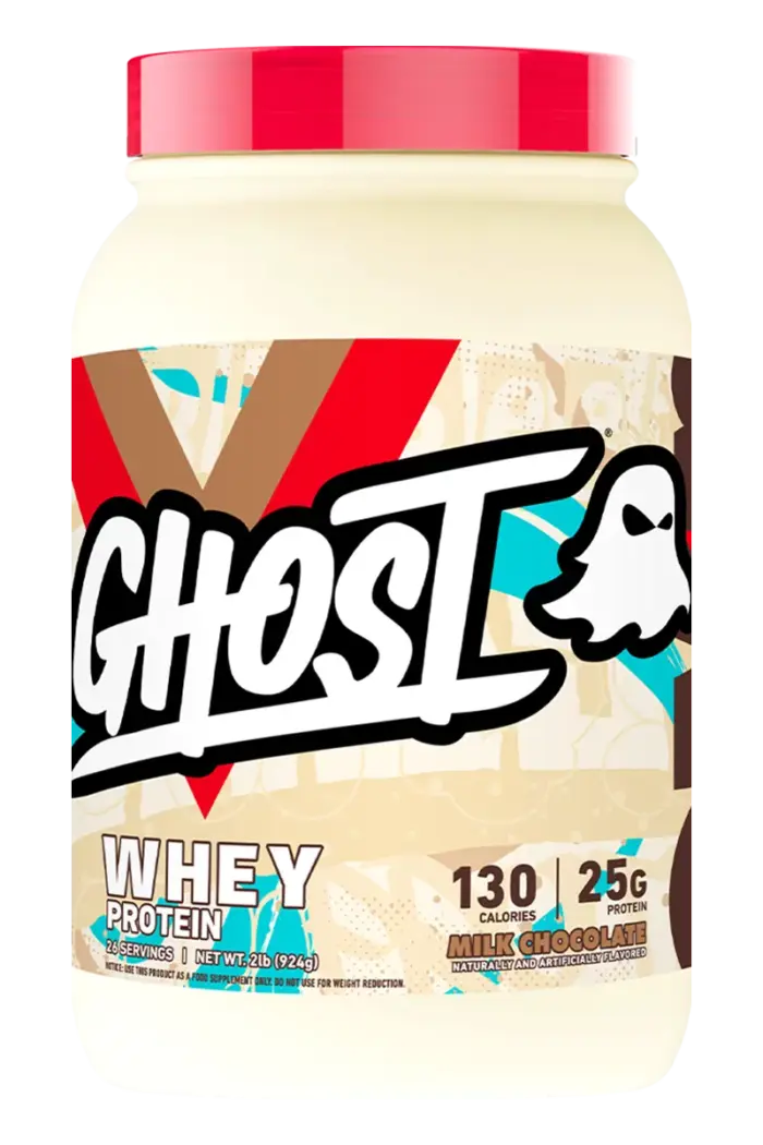 Ghost Whey Protein - 26/27/28 serveringer – Milk Chocolate