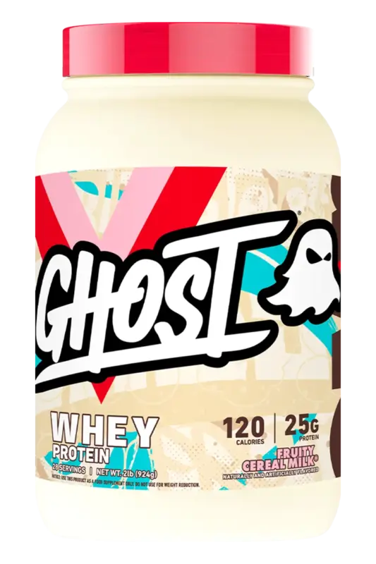 Ghost Whey Protein - 26/27/28 serveringer – Fruity Cereal Milk