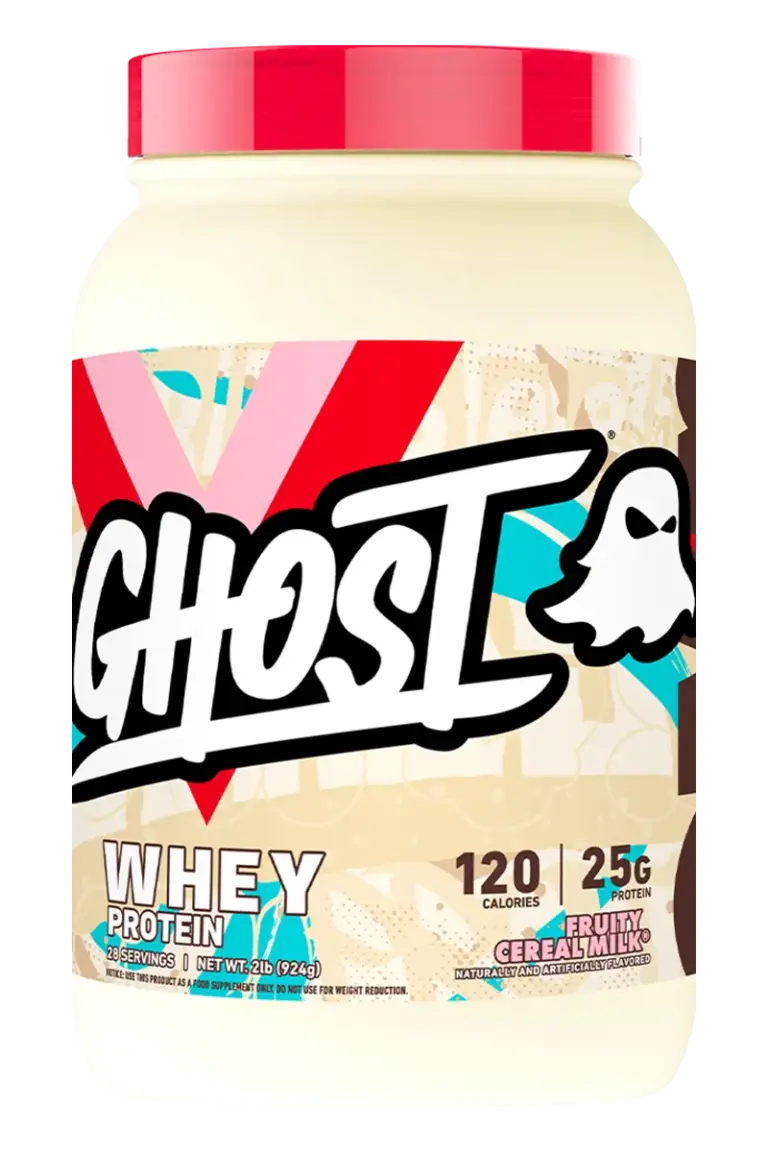 Ghost Whey Protein - 26/27/28 serveringer – Fruity Cereal Milk