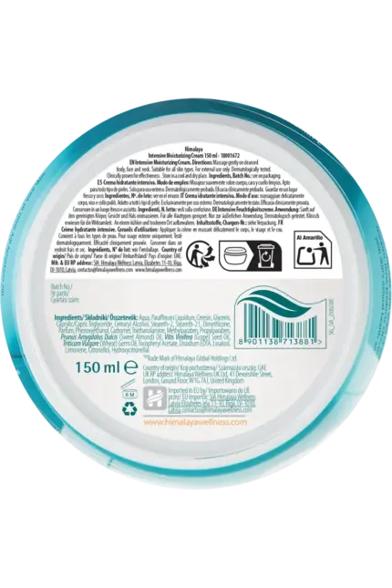 Himalaya Intensive Moisturizing Cream - 150ml