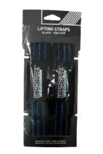 Hardcore Lifting Straps – Black / Blue