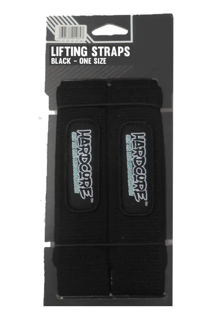 Hardcore Lifting Straps – Black