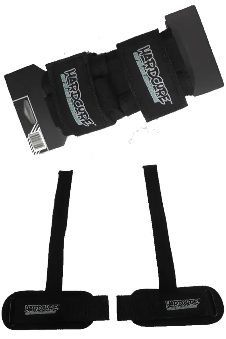 Hardcore Lifting Straps with Wrist Support