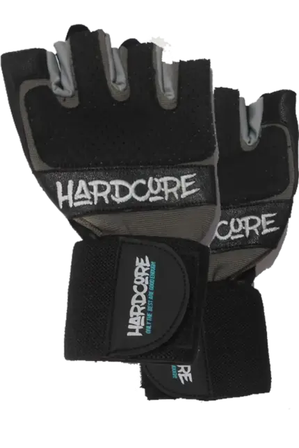 Hardcore Training Gloves With Strap - Black â L