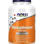 NOW Glutathione 500mg - 60 kapsler