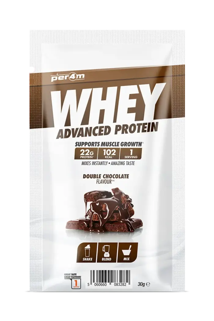 Per4m Whey Advanced Protein - 30g Porsjonspose – Double Chocolate