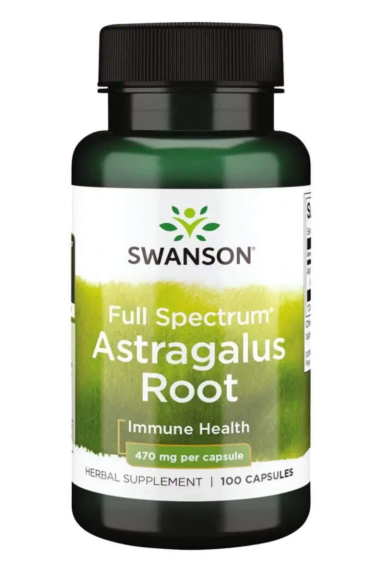Swanson Astragalus Root - 100 kapsler