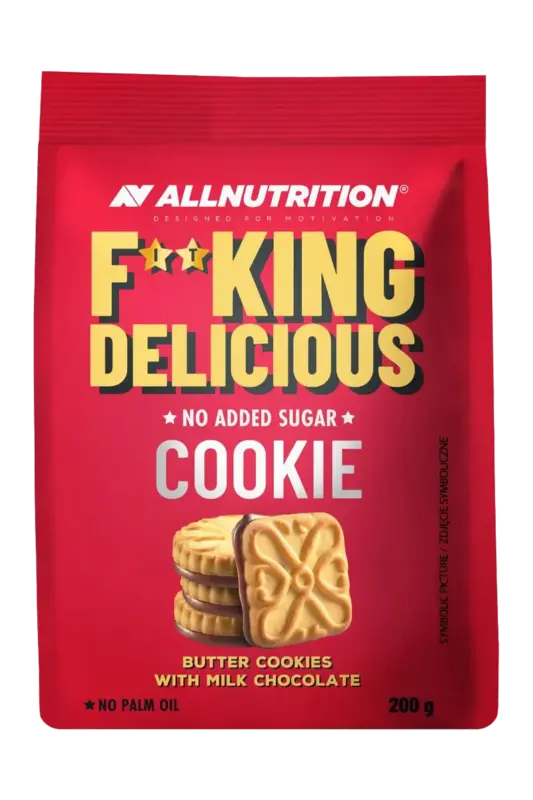 Fitking Butter Cookies With Milk Chocolate - 200g
