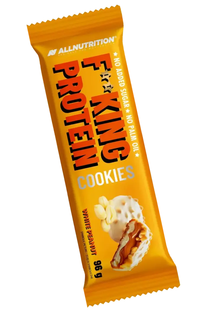 Fitking Protein Cookies - 96g (6 cookies) – White Peanut