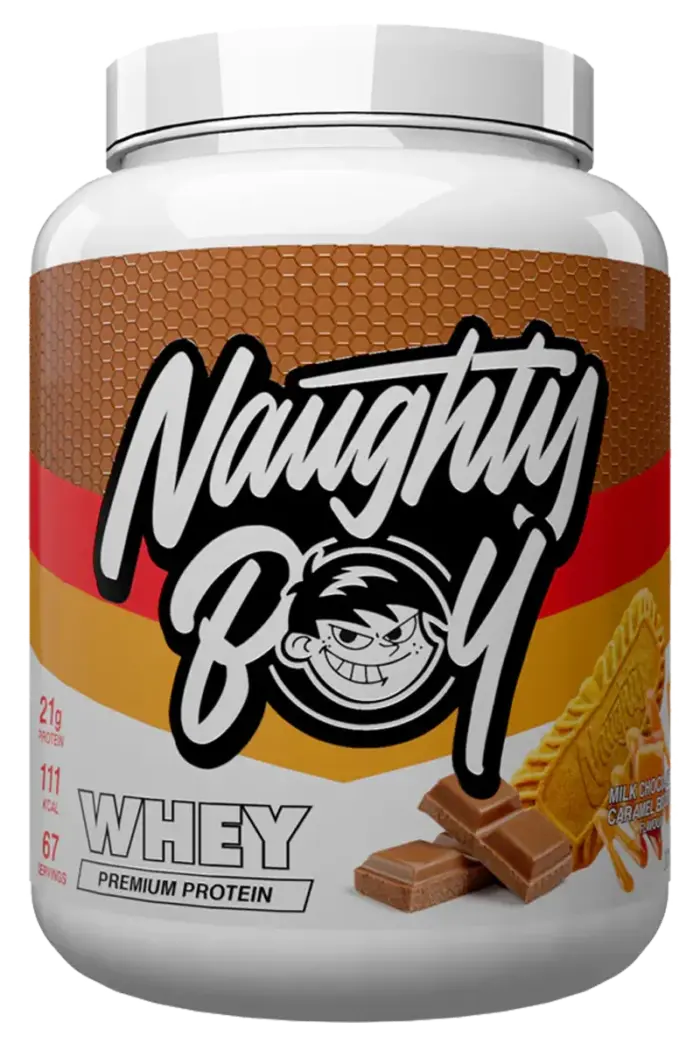 Naughty Boy Advanced Whey Protein - 2010g – Milk Chocolate Caramel Biscuit Naughty Boy Advanced Whey Protein - 2010g – Milk Chocolate Caramel Biscuit