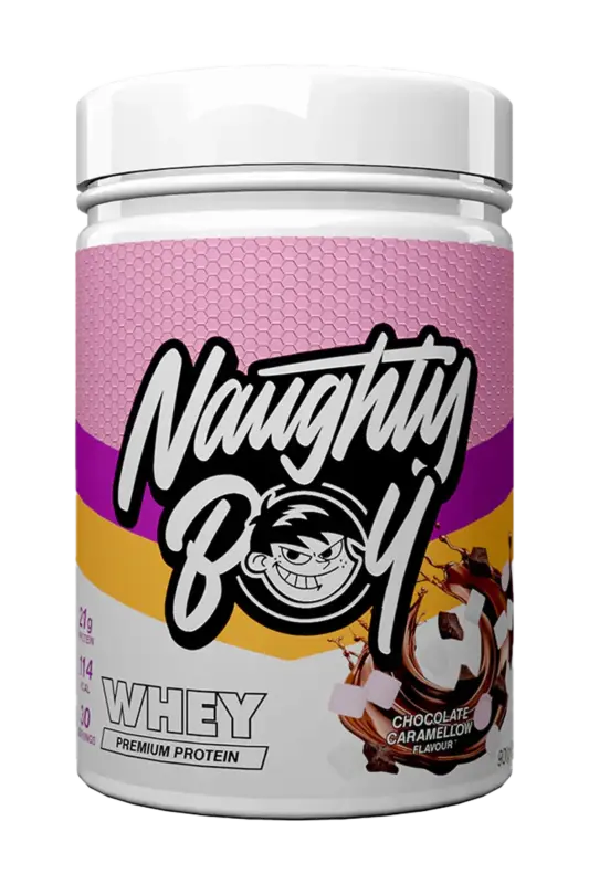 Naughty Boy Advanced Whey Protein - 900g â Chocolate Caramellow