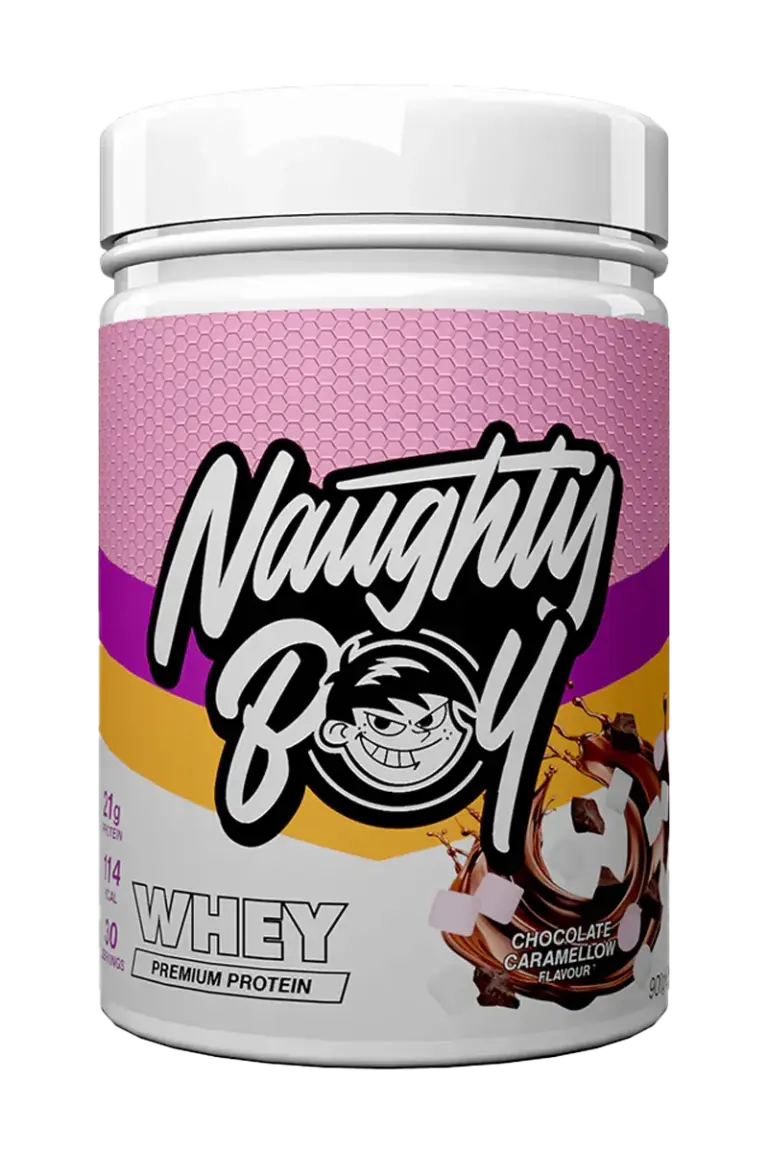 Naughty Boy Advanced Whey Protein - 900g – Chocolate Caramellow