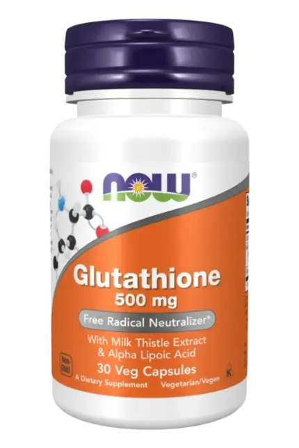 NOW Glutation 500mg - 30 kapsler