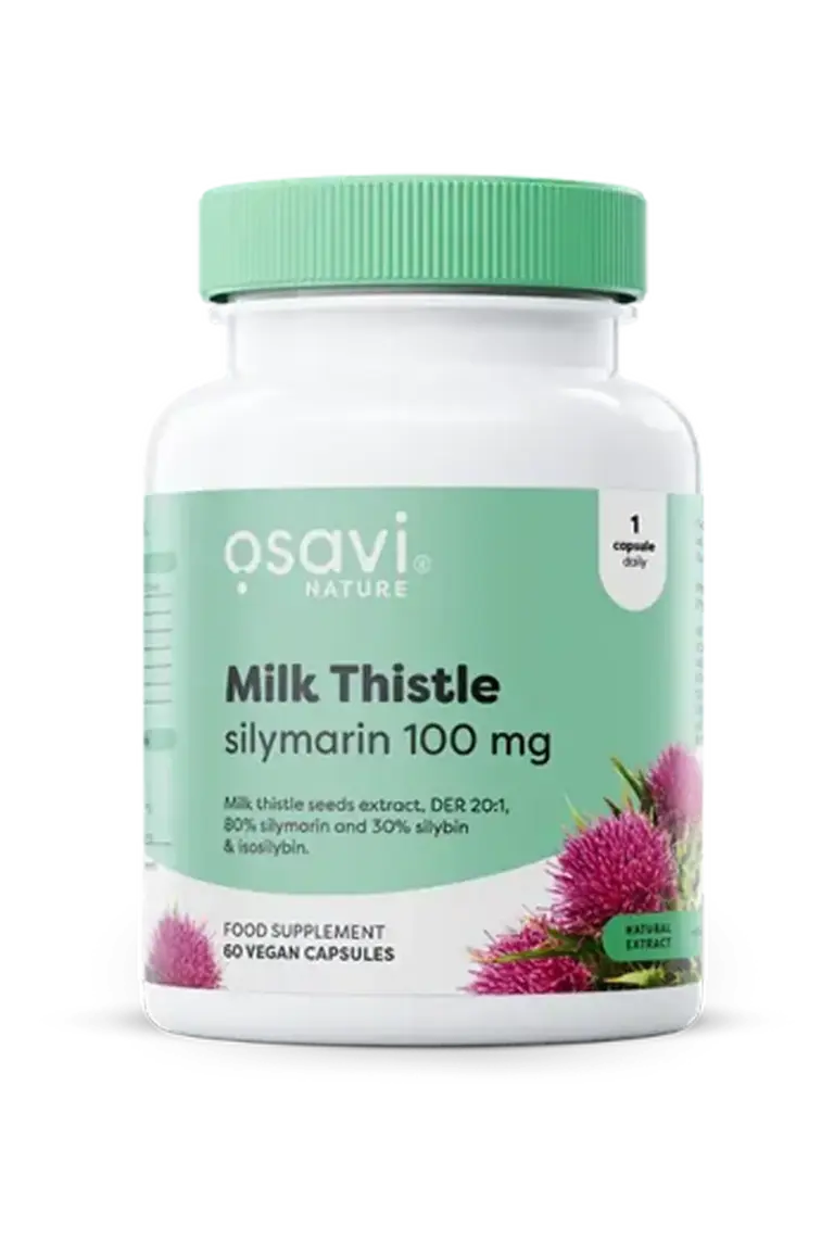 Osavi Milk Thistle, Silymarin 100mg - 60 kapsler