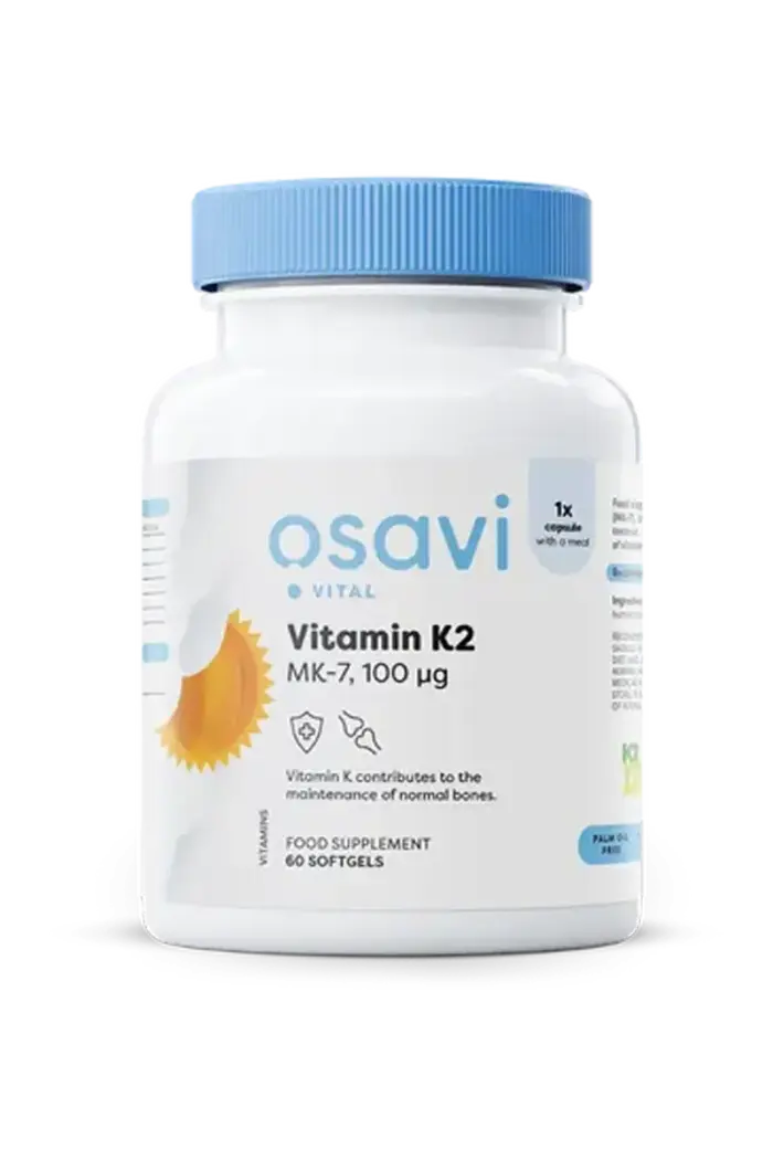 Osavi Vitamin K2 MK-7, 100mcg - 60 kapsler Osavi Vitamin K2 MK-7, 100mcg - 60 kapsler
