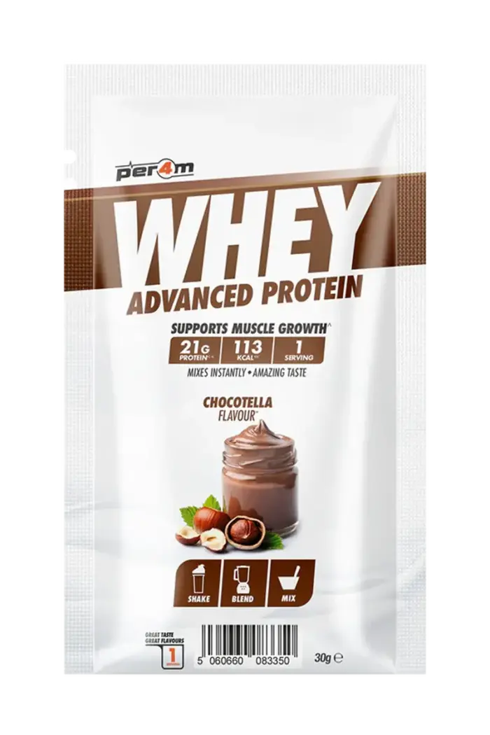Per4m Whey Advanced Protein - 30g Porsjonspose – Chocotella