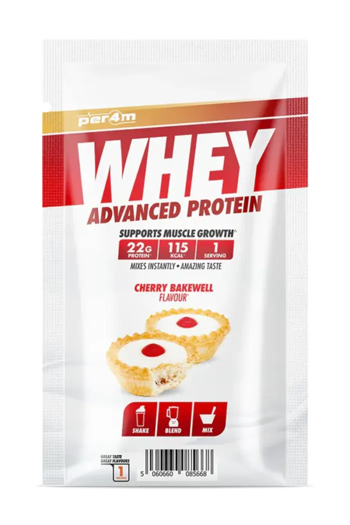 Per4m Whey Advanced Protein - 30g Porsjonspose – Cherry Bakewell