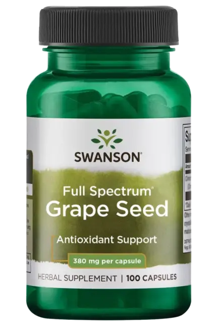 Full Spectrum Grape Seed 380mg - 100 kapsler