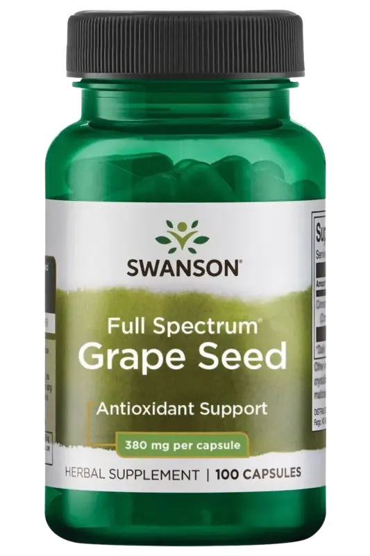 Full Spectrum Grape Seed 380mg - 100 kapsler