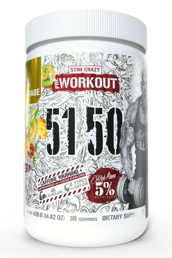 5% Nutrition Legendary Series 5150 PWO - 372g/384g – Tropical Rage