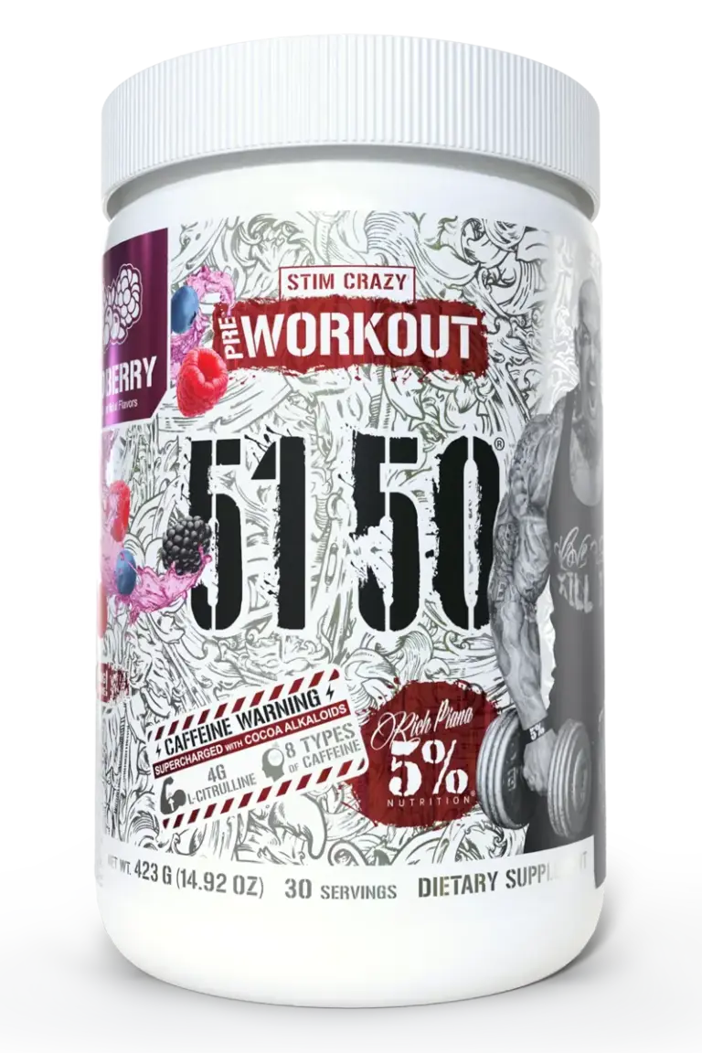 5% Nutrition Legendary Series 5150 PWO - 372g/384g – Wild Berry