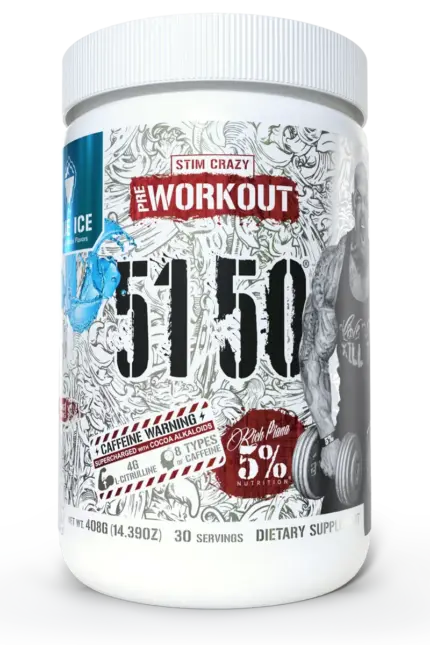 5% Nutrition Legendary Series 5150 PWO - 372g/384g – Blue Ice