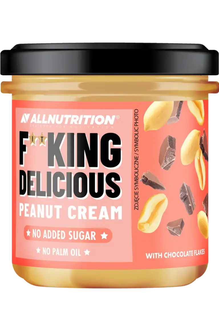 Fitking Delicious Peanut Cream with Chocolate Flakes